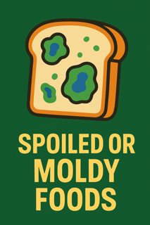 Expired or Moldy Food