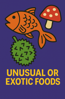Unusual or Exotic Foods
